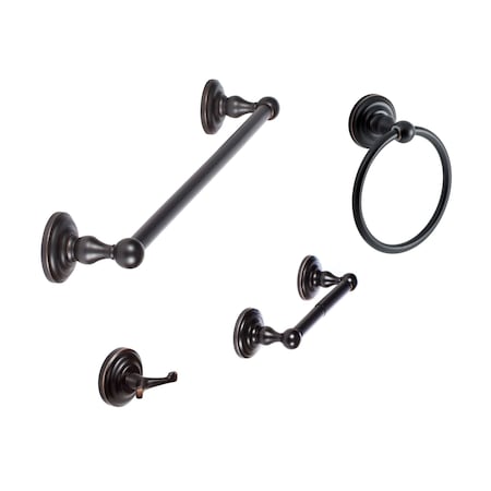 Sure-Loc Hardware Sure-Loc Hardware Boulder Series Bath Set, Two Post, Satin Nickel BL-SET-PH2 11P